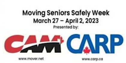 Moving Seniors Safely Webinar - Canadian Assoc. of Movers and CARP
