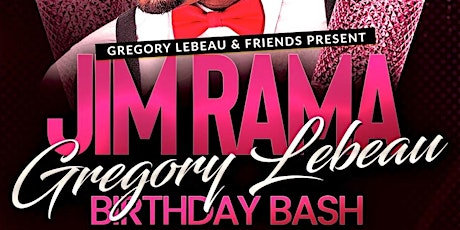 PURCHASE GREGORY LEBEAU'S BIRTHDAY BASH TICKET ONLINE FOR SATURDAY, OCTOBER 20, 2018 @ L'ANTILLAISE $25.00 primary image
