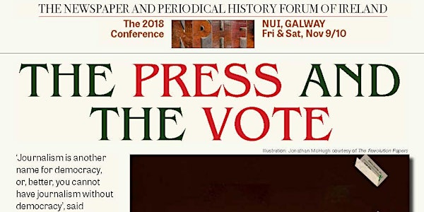 The Press and the Vote, NPHFI conference 2018