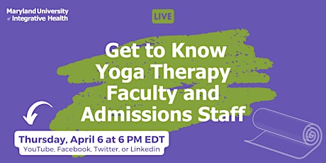 Let's Connect: Get to Know Yoga Therapy Faculty and Admissions Staff