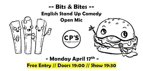 Bits & Bites #28 - English Comedy - Open Mic Night