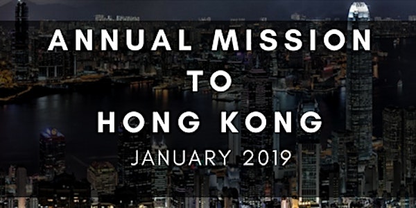 IHKBF Annual Mission to Hong Kong 2019