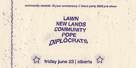 Community Records 15 Year Anniversary // Block Party 2023 Pre-Show