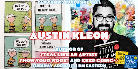 Austin Kleon online at Sequential Artists Workshop