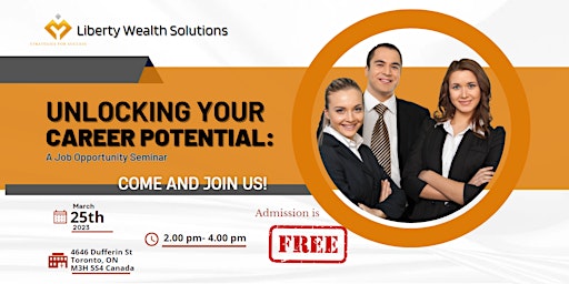 Unlocking Your Career Potential: A Job Opportunity Seminar