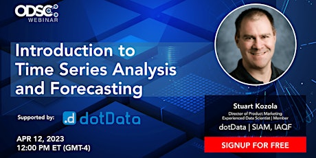 Webinar "Introduction to Time Series Analysis and Forecasting"
