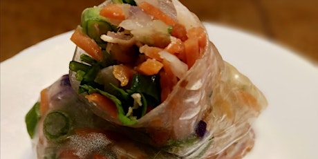 Cuisine of Different Cultures-Vietnamese Vegetarian Garden Wrap