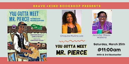 YOU GOTTA MEET MR. PIERCE! picture book event with author + illustrator primary image