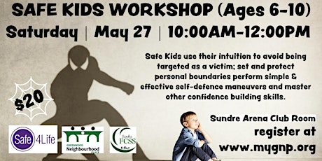 Safe Kids Workshop - MORNING CLASS