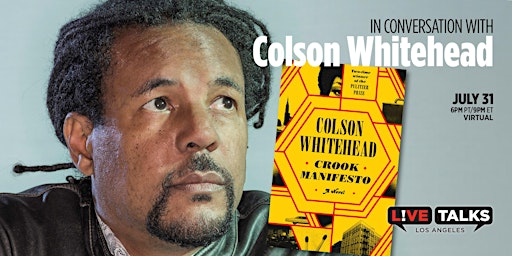 An Evening with Colson Whitehead (virtual event) primary image