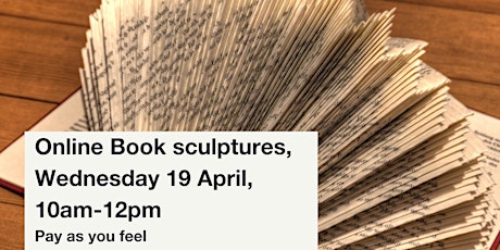 Online Book sculpture workshop