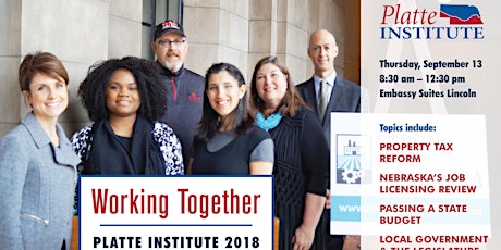 Working Together: The 2018 Platte Institute Legislative Summit primary image