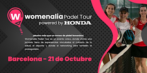 Imagen principal de Womenalia Padel Tour Barcelona 2023