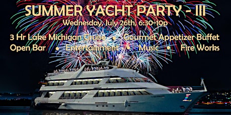 LEGACY PROJECT SUMMER YACHT PARTY - III