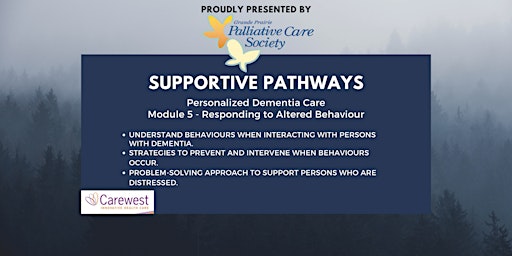 Supportive Pathways: Module 5 - Responding to Altered Behaviour