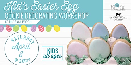 Easter Egg Cookie Decorating at Summerfield Farms