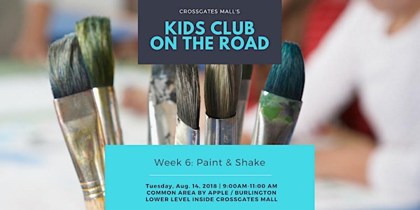 KIDS CLUB ON THE ROAD: week 6