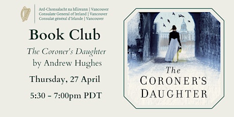 Book Club - 'The Coroner's Daughter' by Andrew Hughes