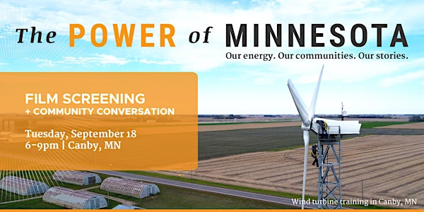 The Power of Minnesota: Film Screening & Conversation in Canby