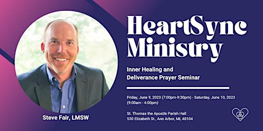 HeartSync Inner Healing & Deliverance Prayer Seminar primary image