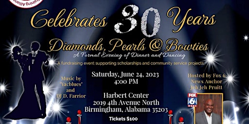 DELTA Incorporated - Diamonds, Pearls & Bow Ties - 30th Year Celebration