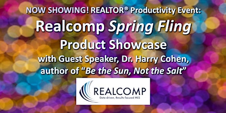 Realcomp's Spring Fling Product Showcase w/Guest Speaker, Dr. Harry Cohen