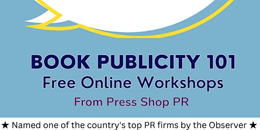 FREE 1-Hour "Publicity 101" Workshop