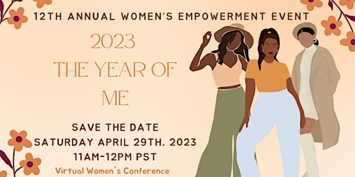 2023: The Year of ME!  Virtual Women's Event