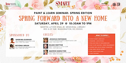 PAINT & LEARN HOME BUYER SEMINAR: SPRING EDITION