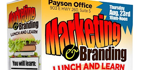 Payson Marketing and Branding Lunch & Learn primary image