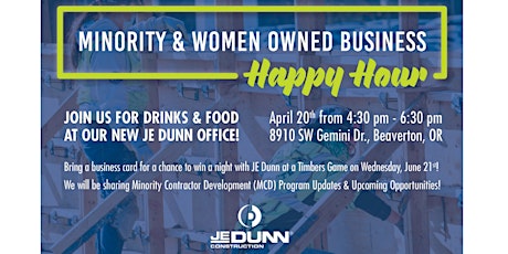 Minority and Women Owned Business Happy Hour