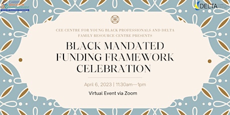 The Black Mandated Funding Framework  Pilot Celebration