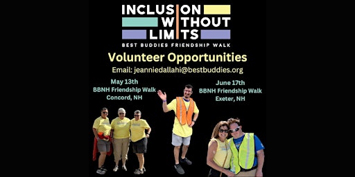 Volunteer Opportunity | Best Buddies Friendship Walk