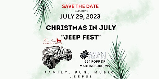 Christmas in July Jeep Fest 2023 2 primary image