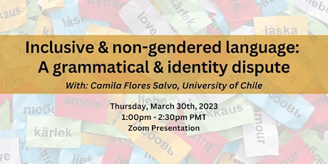 Inclusive/non-gendered language: A grammatical and identity dispute