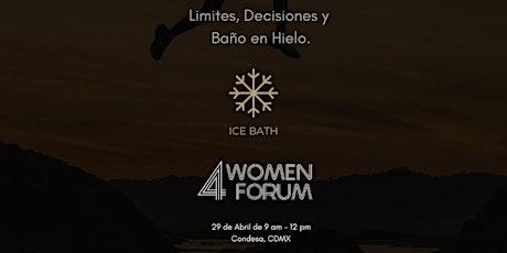Imagen principal de Mujeres Rompiendo Limites: Aprende a decidir, retar limites y baño en hielo