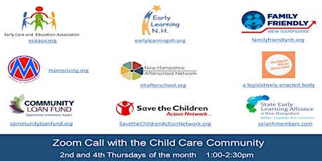 Zoom Call with the Child Care Community
