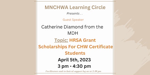HRSA Scholarship for CHW Certificate Students