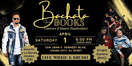 Bachata for Books | Fundraising Concert & Dance Social