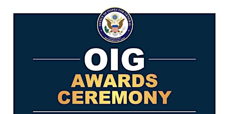 FY2022 DOL OIG Awards Ceremony