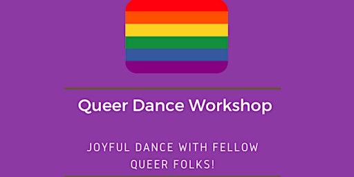 Image principale de May Outdoor Queer Dance Workshop with Pampi