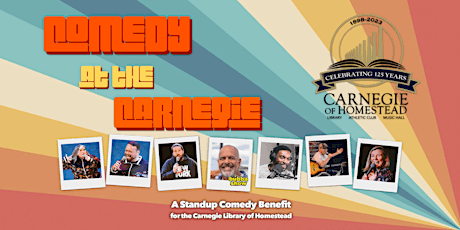 2nd Annual 'Comedy at the Carnegie' Benefit wAaron Kleiber & Special Guests