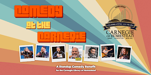 2nd Annual 'Comedy at the Carnegie' Benefit wAaron Kleiber & Special Guests