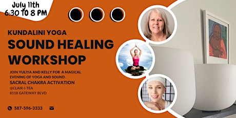 Kundalini Yoga and Sound Healing Workshop - SACRAL CHAKRA