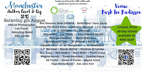 Manchester Author Event & Gig 2018