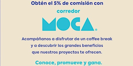 Primaire afbeelding van Coffee break MOCA (capacitación)