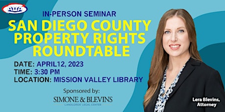 San Diego County Property Rights Roundtable