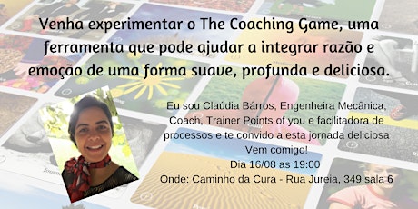 Imagem principal do evento Degustação The Coaching Game - Points of You®️