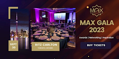 MAX Gala 2023  | Ritz Carlton  | Muslims Achieving Excellence