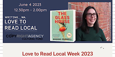 Author Chat and Book Reading - With Brooke Dunnell and The Glass House primary image